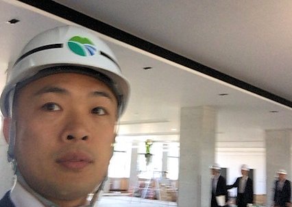 新庁舎建設視察