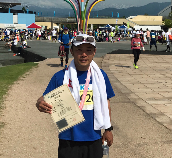 カーターマラソン　フル完走。